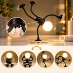 Roboter-Tischlampe mit LED-Licht -    Zorenza