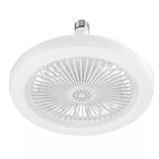 E27 Deckenventilator mit LED-Licht & Fernbedienung – ohne Elektriker einschrauben -    Zorenza