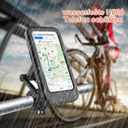 Fahrrad-Handyhalter wasserdicht mit kabelloser Ladefunktion -    Zorenza