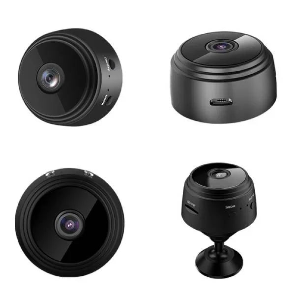 Überwachungskamera Mini – Drahtlos mit Magnet und 360° Drehung -    Zorenza