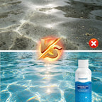 Schwimmbad-Klärmittel für kristallklares Poolwasser -    Zorenza