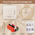 Punch Needle Stickset für entspanntes Sticken -    Zorenza