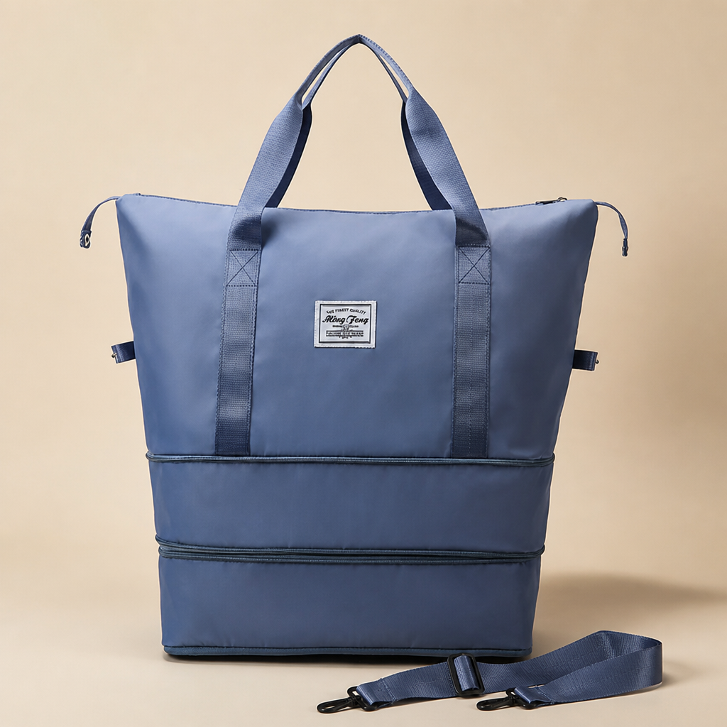 Reisetasche mit Nass-/Trockenbereich und Rollen -    Zorenza