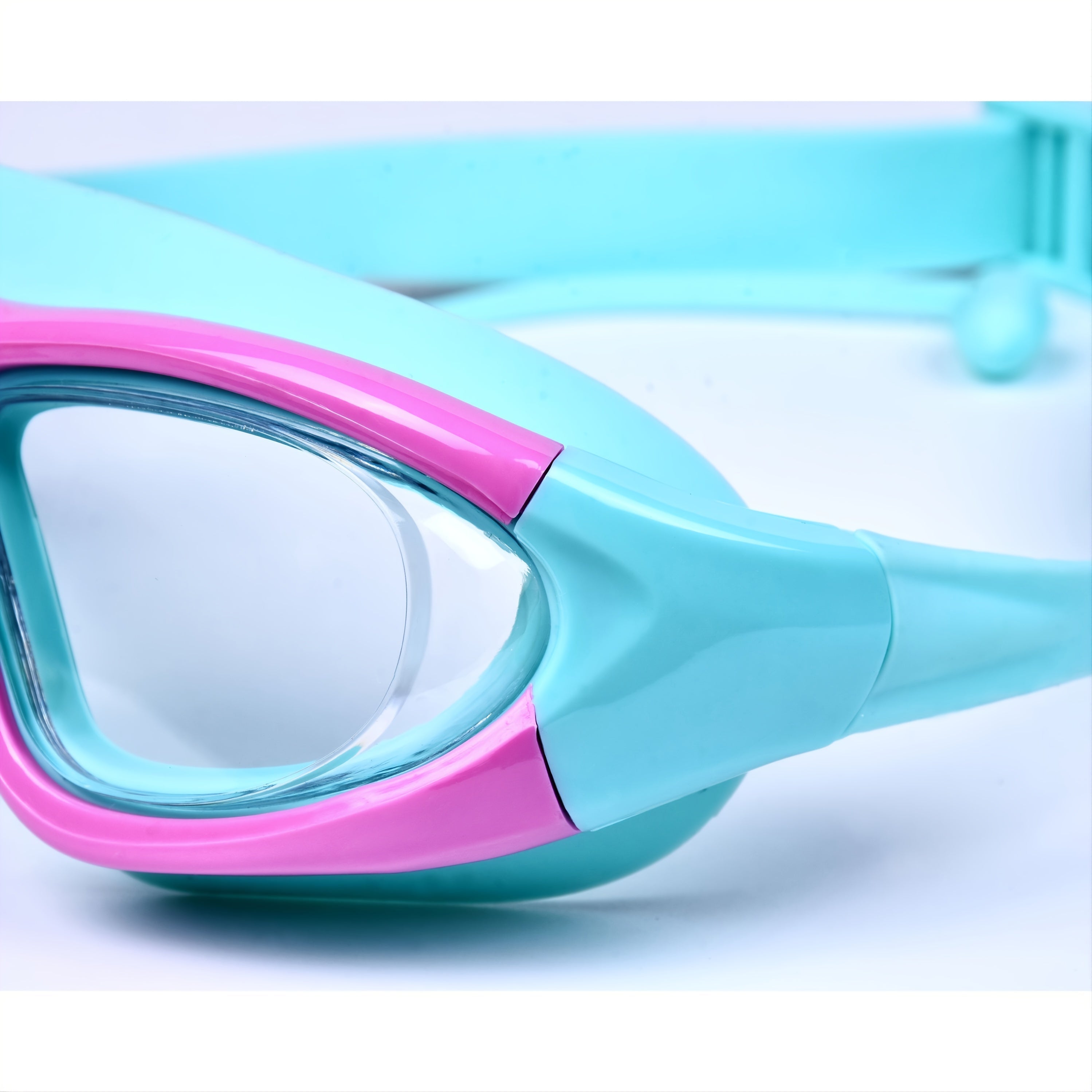Kinder-Schwimmbrille mit großem Rahmen – Anti-Beschlag -    Zorenza