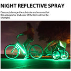 Reflektierender Spray für Fahrrad und Kleidung – 100 ml -    Zorenza