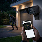 WLAN-Überwachungskamera 1080P mit Nachtsicht und Bewegungsalarm -    Zorenza