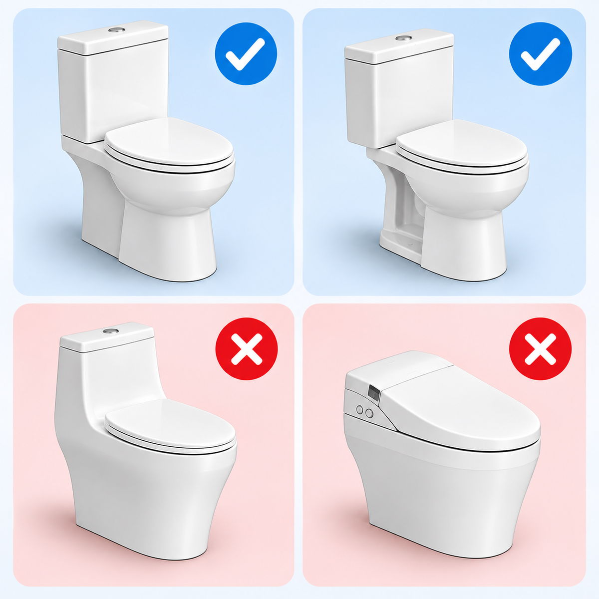 Bidet-Aufsatz Edelstahl mit Doppeldüse für WC -    Zorenza