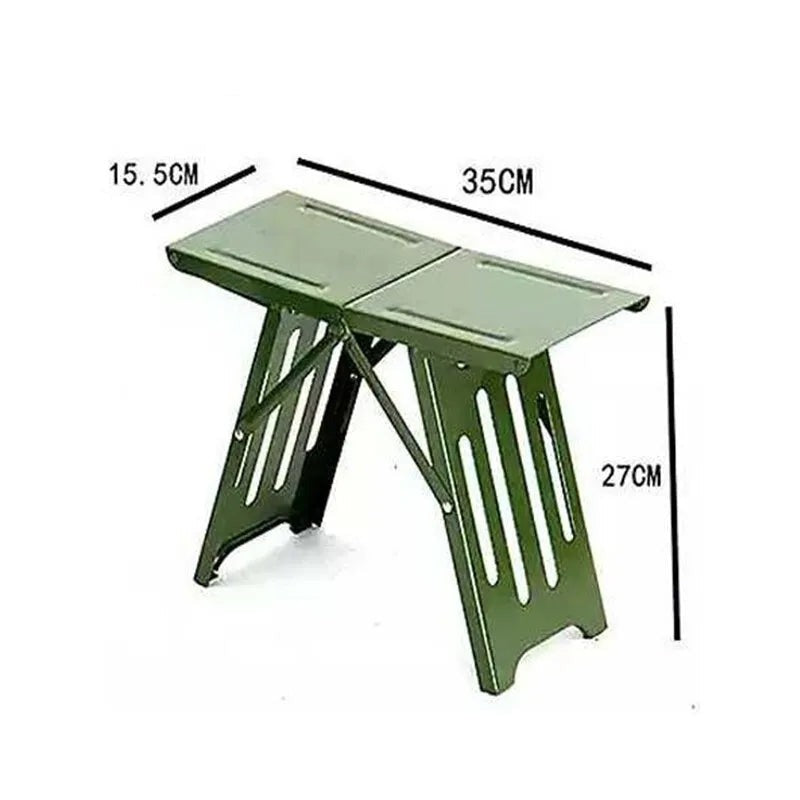 Klapphocker Alu – Leicht und wetterfest für Garten und Camping -    Zorenza