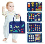 Montessori Busy Board mit Lernaktivitäten -    Zorenza
