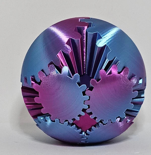 Anti-Stress Fidget-Kugel mit 3D-Zahnrad-Mechanismus Zorenza