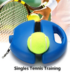 Tennis Trainingsgerät mit elastischem Rückhol-System -    Zorenza