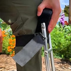 Kniebank mit Sitz – Rückenschonend knien im Garten -    Zorenza