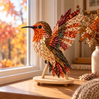 3D Stoff-Patchwork Vogel Bastelset -    Zorenza