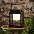 Solar-Gartenlaterne mit USB-Ladung – 10 Stunden Lichtdauer -    Zorenza