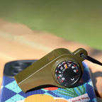 Survival-Pfeife mit Kompass und Thermometer -    Zorenza