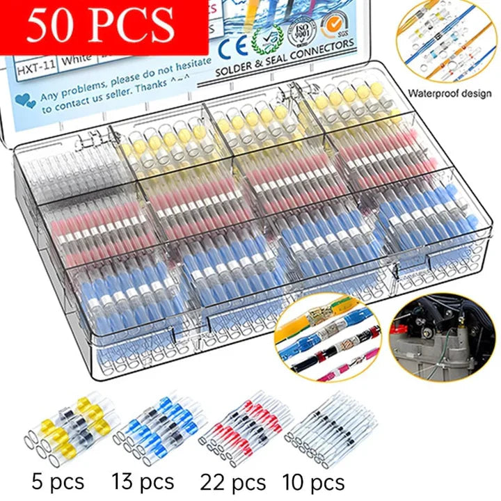 Lötverbinder wasserdicht 50-teiliges Set -    Zorenza