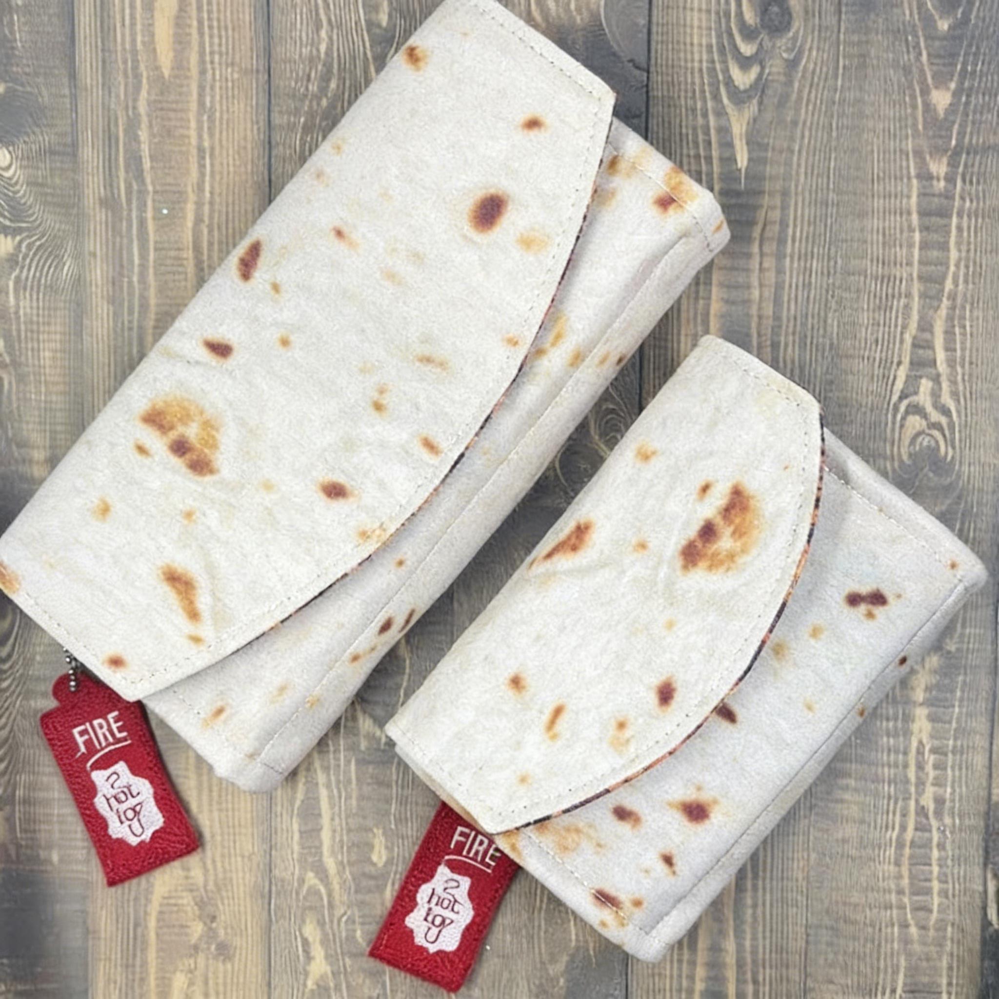 Burrito-Geldbörse mit Magnetverschluss – Neuheiten-Organizer - Zorenza