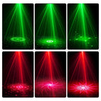 Laser Partybeleuchtung mit Fernbedienung und Musiksteuerung -    Zorenza
