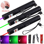 Laserpointer USB wiederaufladbar mit verstellbarem Fokus -    Zorenza