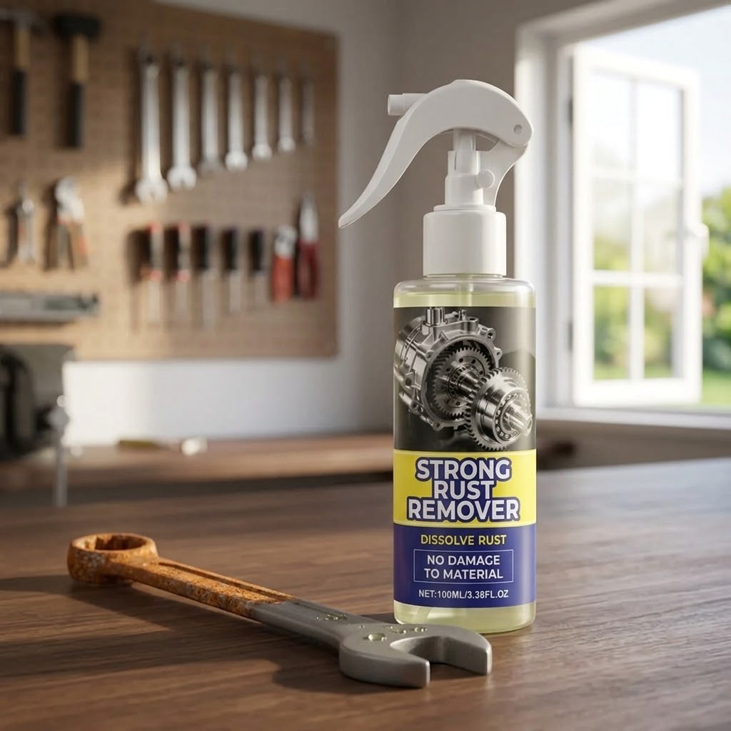 Rostentferner Spray 100 ml, wirkt in 5–15 Min., für Eisen, Stahl und Chrom -    Zorenza