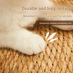 Geflochtene Jute-Kratzmatte für Katzen – Natürlich & Langlebig -    Zorenza