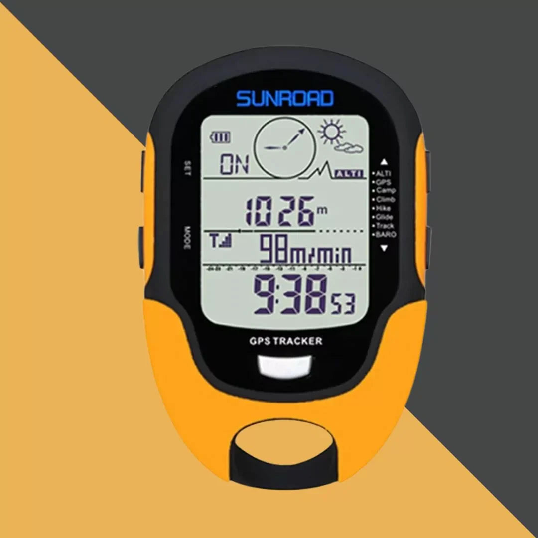 GPS-Tracker Outdoor mit Höhenmesser und Barometer -    Zorenza
