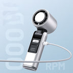 Mini Kühlventilator mit Eiskühlung und digitalem Display -    Zorenza
