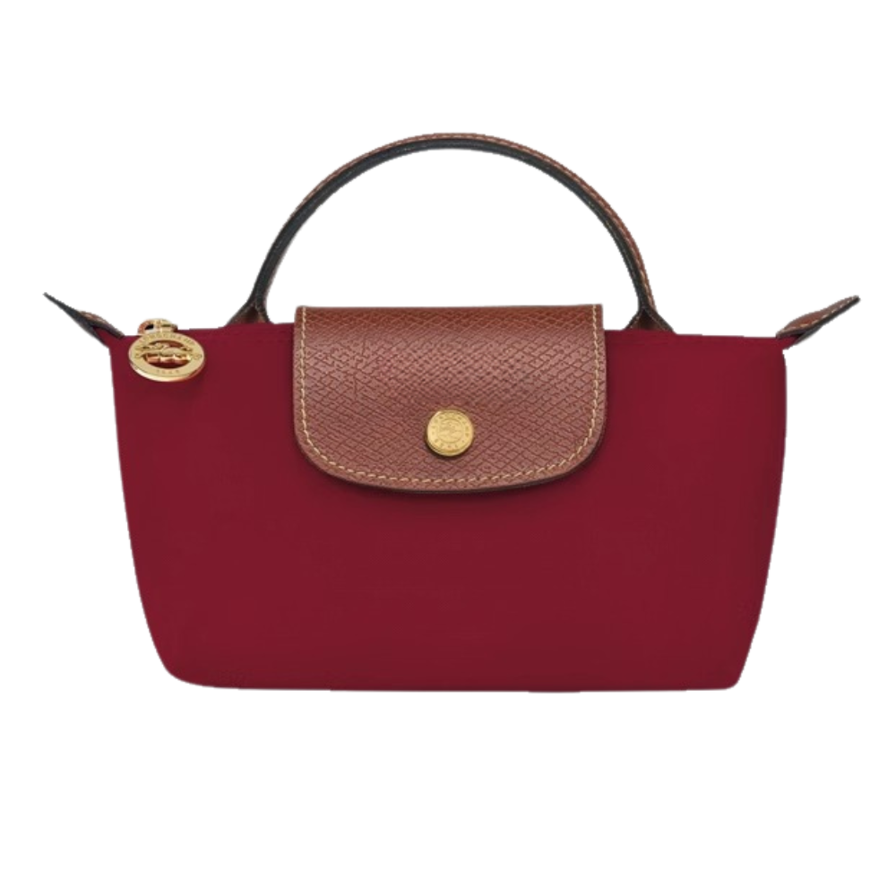 Mini-Handtasche mit Lederdetails und Goldverschluss -    Zorenza