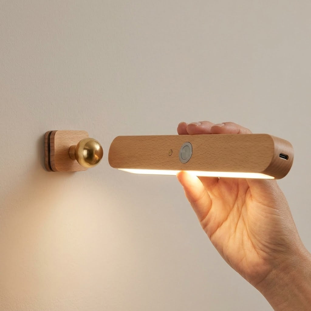 LED-Leuchte kabellos mit Magnethalterung und Touch-Steuerung -    Zorenza