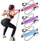 Pilates-Stange mit Widerstandsbändern – Tragbares Fitness-Set -    Zorenza