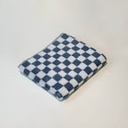Handtuch Baumwolle mit Schachbrettmuster – Retro-Design -    Zorenza