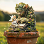 Märchen-Gartenstecker aus Acryl mit Naturmotiven Zorenza