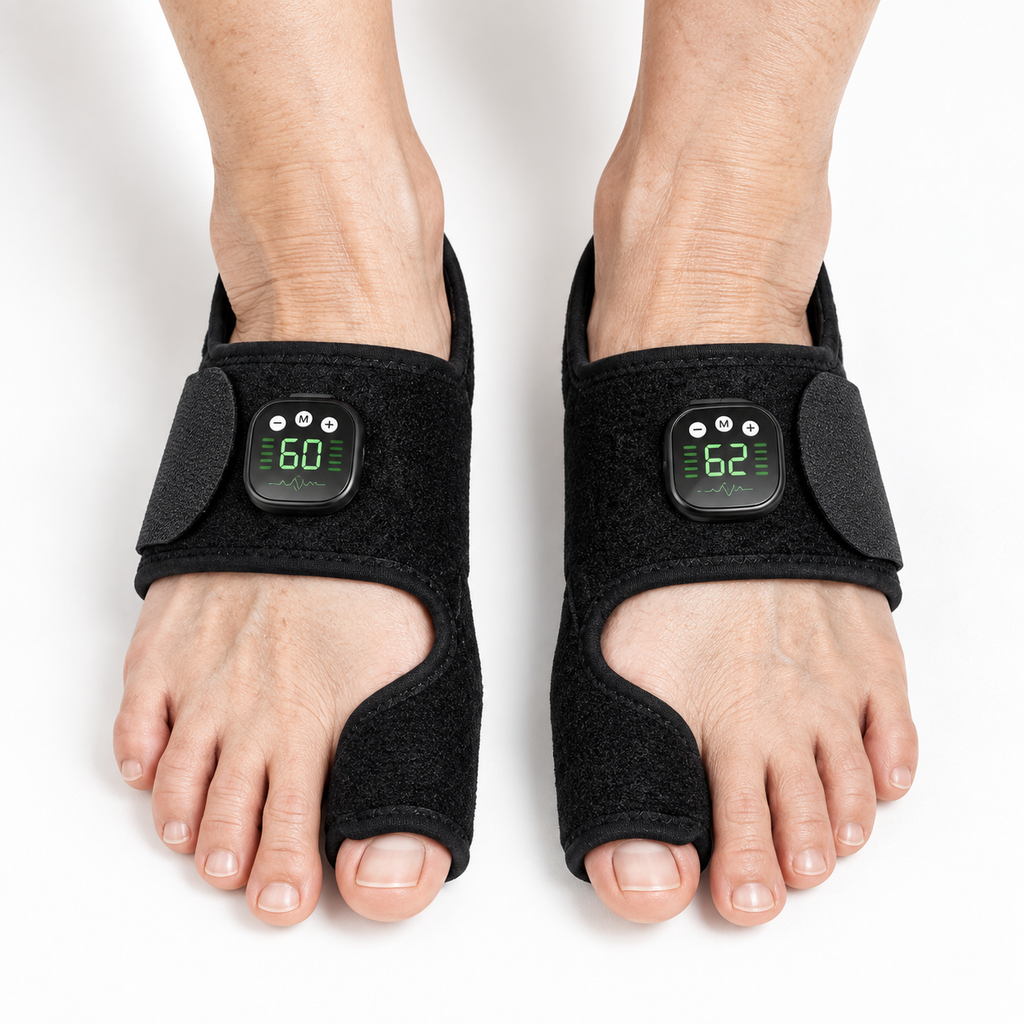 Zehenkorrektur-Bandage mit EMS-Stimulation für Ballenzehen -    Zorenza