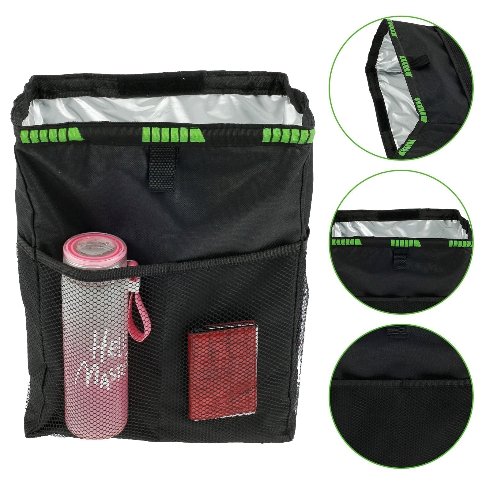 Auto-Organizer mit Netztaschen für Rücksitzlehne -    Zorenza