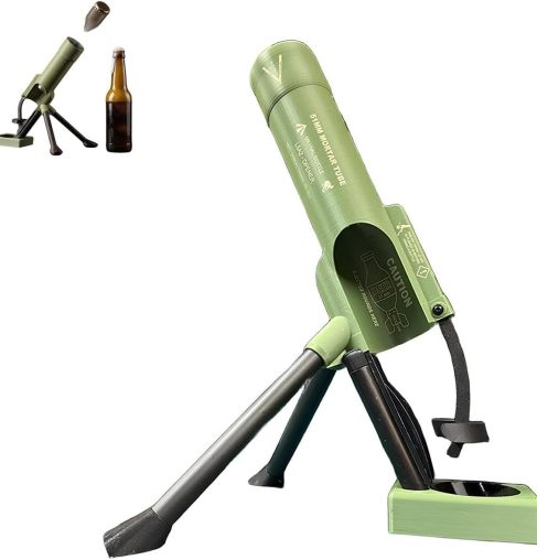 Mörser-Flaschenöffner Militär-Design -    Zorenza
