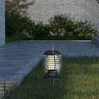 Solar Mückenlampe UV-Licht schwarz mit Erdspieß -    Zorenza