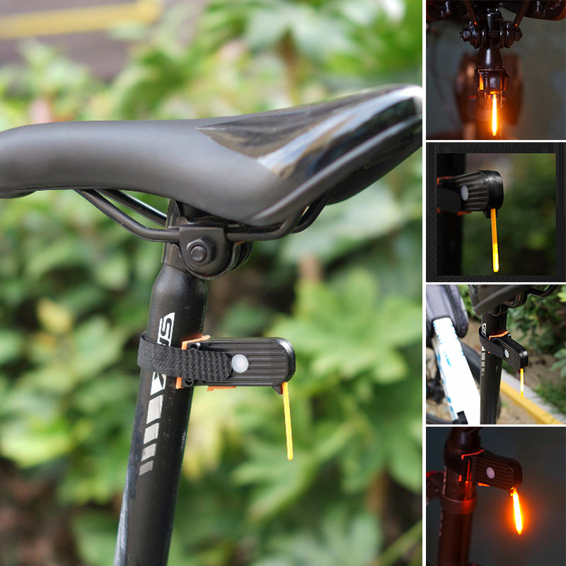 Fahrrad-Rücklicht LED mit USB-Aufladung -    Zorenza