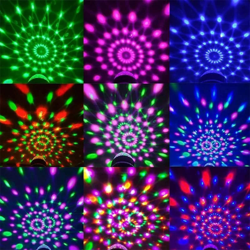 LED Discolampe mit automatischer Rotation -    Zorenza