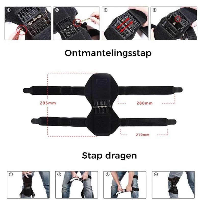 Kniestütze mit gefedertem Stabilisator Zorenza