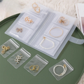 Schmuck-Organizer-Buch mit 30 transparenten Taschen Zorenza