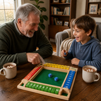 Würfelspiel Holz Shut the Box für 4 Spieler -    Zorenza