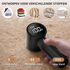 Fusselentferner elektrisch mit LED-Display und USB-C -    Zorenza