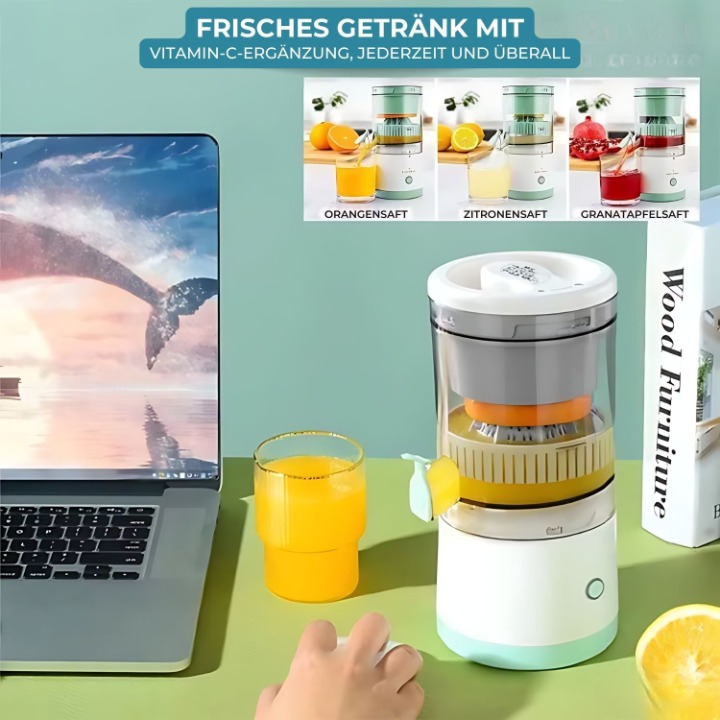 Elektrische Zitruspresse mit Edelstahl-Klingen -    Zorenza