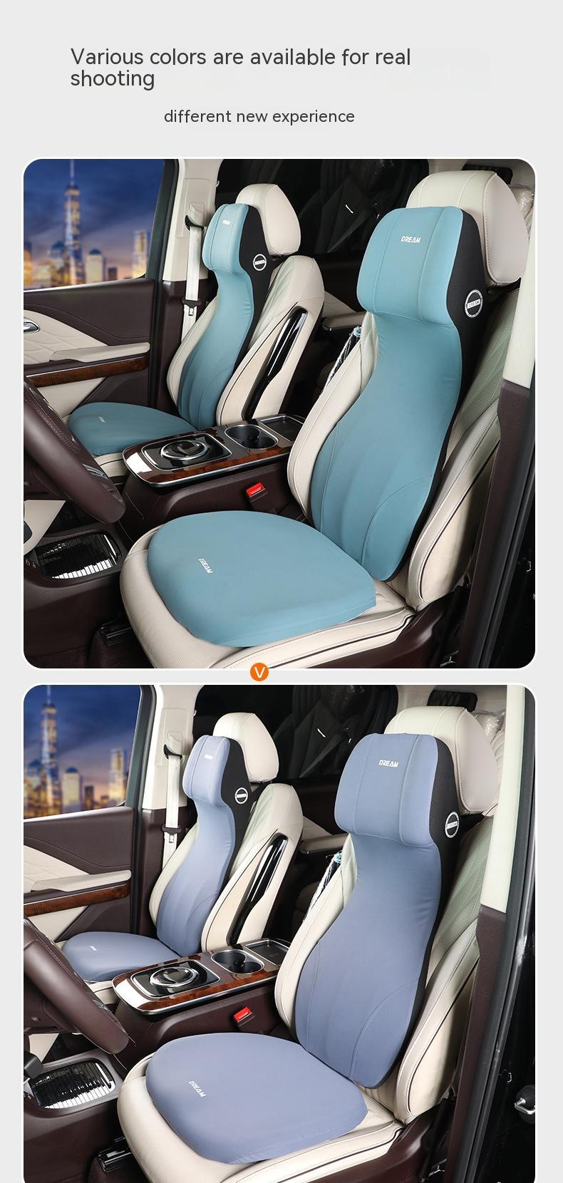 Autositzkissen Memory-Schaum – Ergonomische Unterstützung -    Zorenza