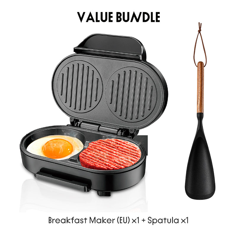 Doppelter Sandwich-Grill mit antihaftbeschichteten Grillplatten -    Zorenza