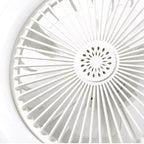 E27 Deckenventilator mit LED-Licht & Fernbedienung – ohne Elektriker einschrauben -    Zorenza