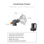 Tragbarer Gasheizer – Kompakter Outdoor-Heizer zum Camping Zorenza
