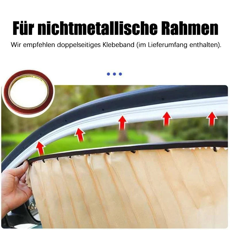 Auto Sonnenschutz magnetisch – UV-Schutz für Seitenfenster -    Zorenza