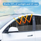 Auto Sonnenschutz magnetisch – UV-Schutz für Seitenfenster -    Zorenza