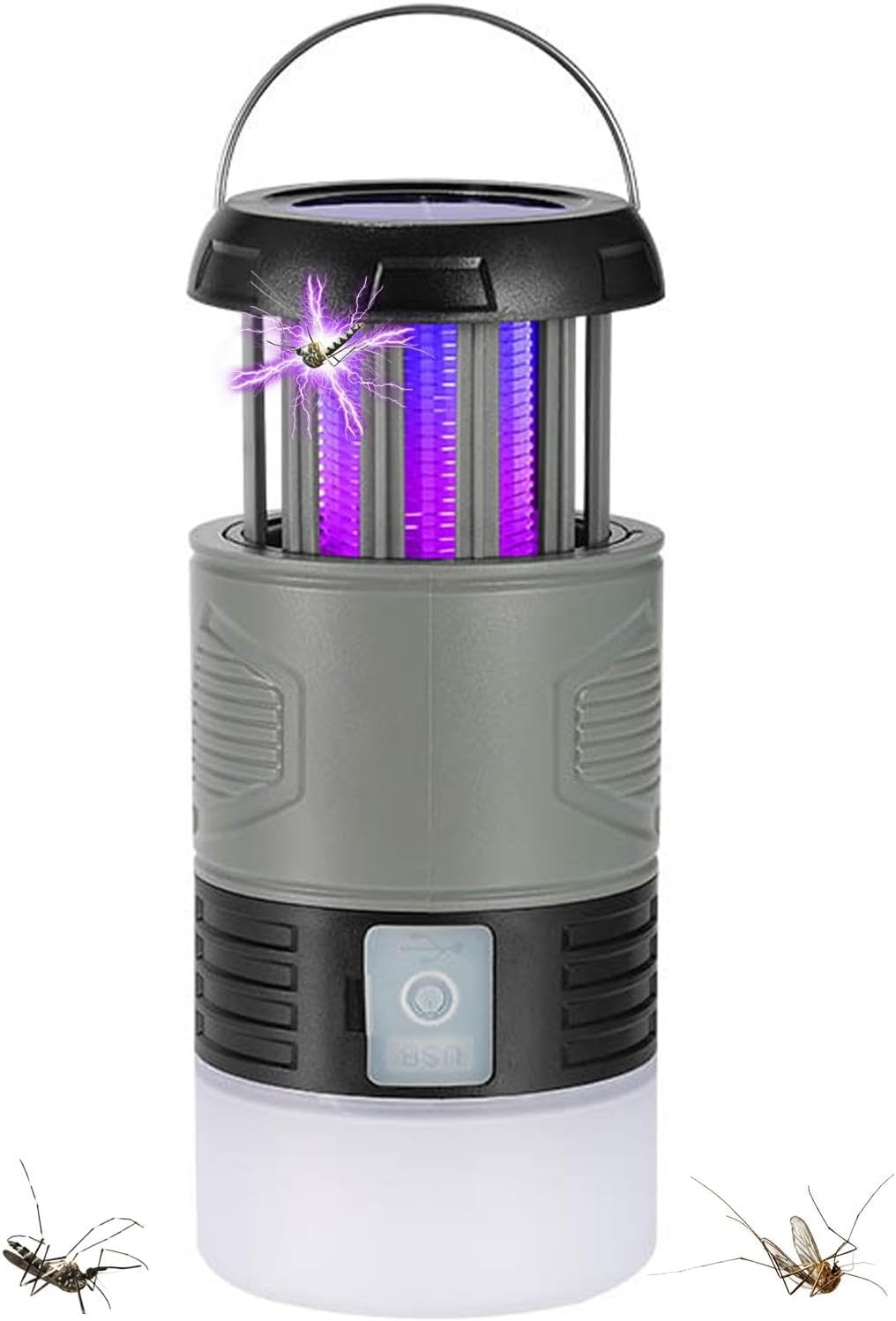 Insektenvernichter UV-Licht Solar mit Akku und Lampe -    Zorenza